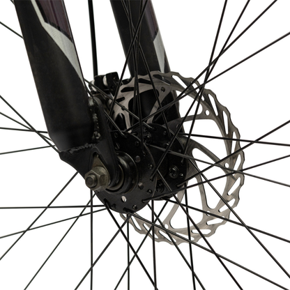 Dual Suspension Adult Mountain Bike- Marker 27.5" 21 speed Heather