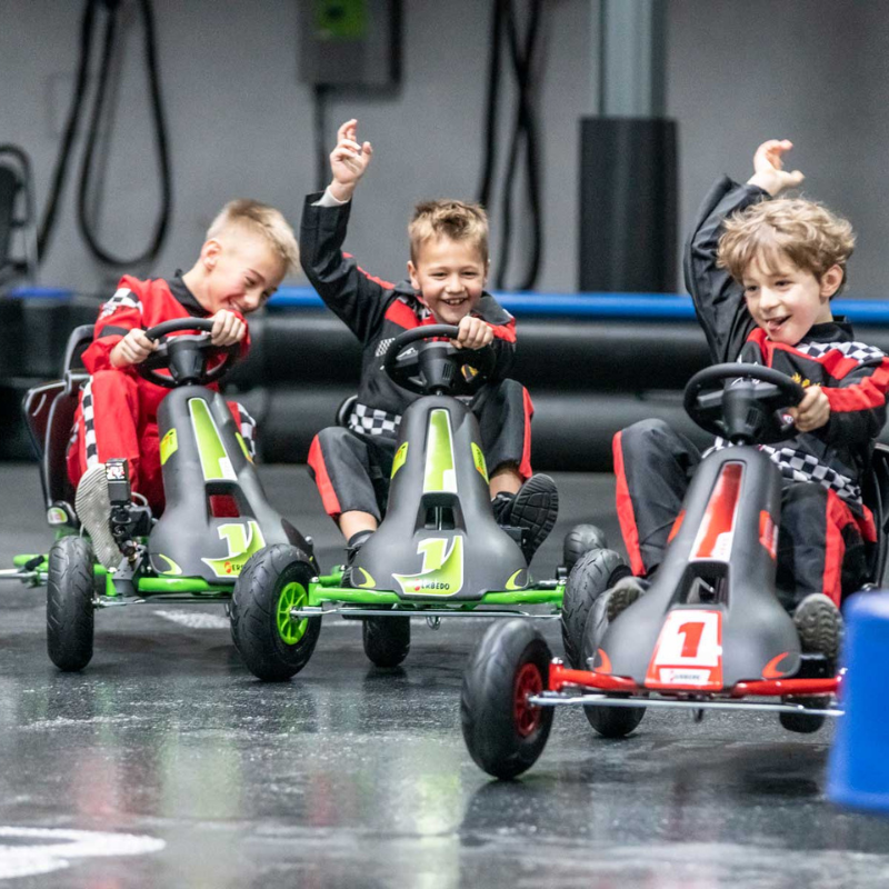 FERBEDO Go Kart AR 8G Green 5-11 Years