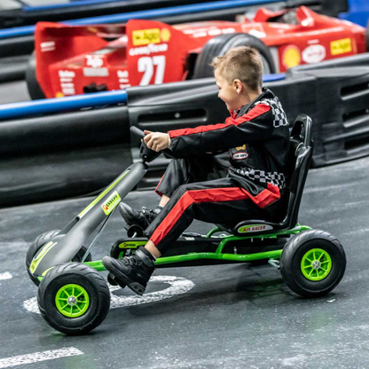 FERBEDO Go Kart AR 8G Green 5-11 Years