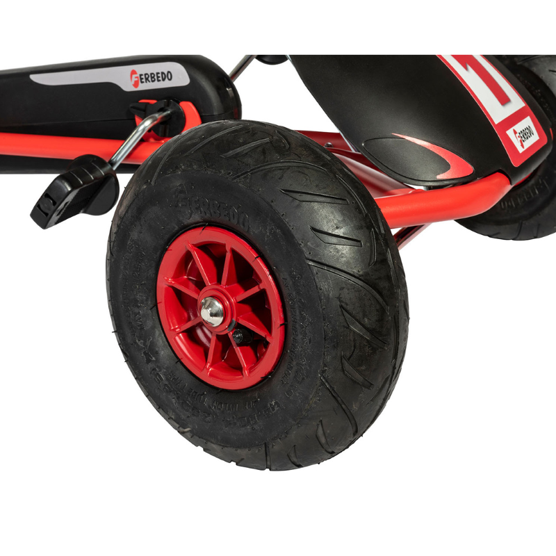 FERBEDO Go Kart AR 8R Red 5-11 Years