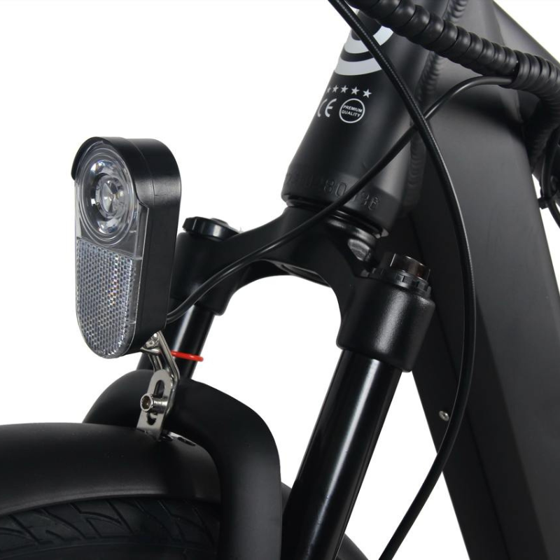 GIN X 250W: Electric Hybrid Bike Step Through Black