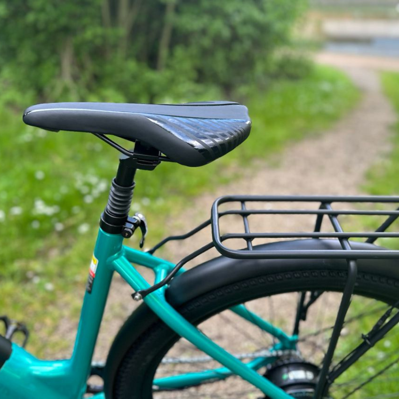 GIN X 250W: Electric Hybrid Bike Step Through Turquoise