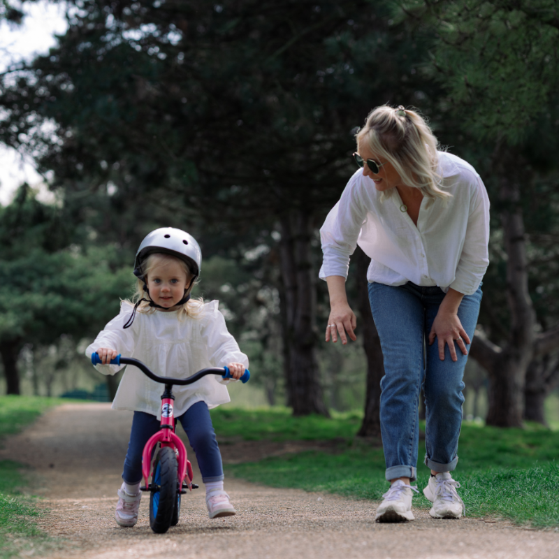 Girls’ 10-Inch Pink Balance Bike | Kids’ First Bike Ages 3–5