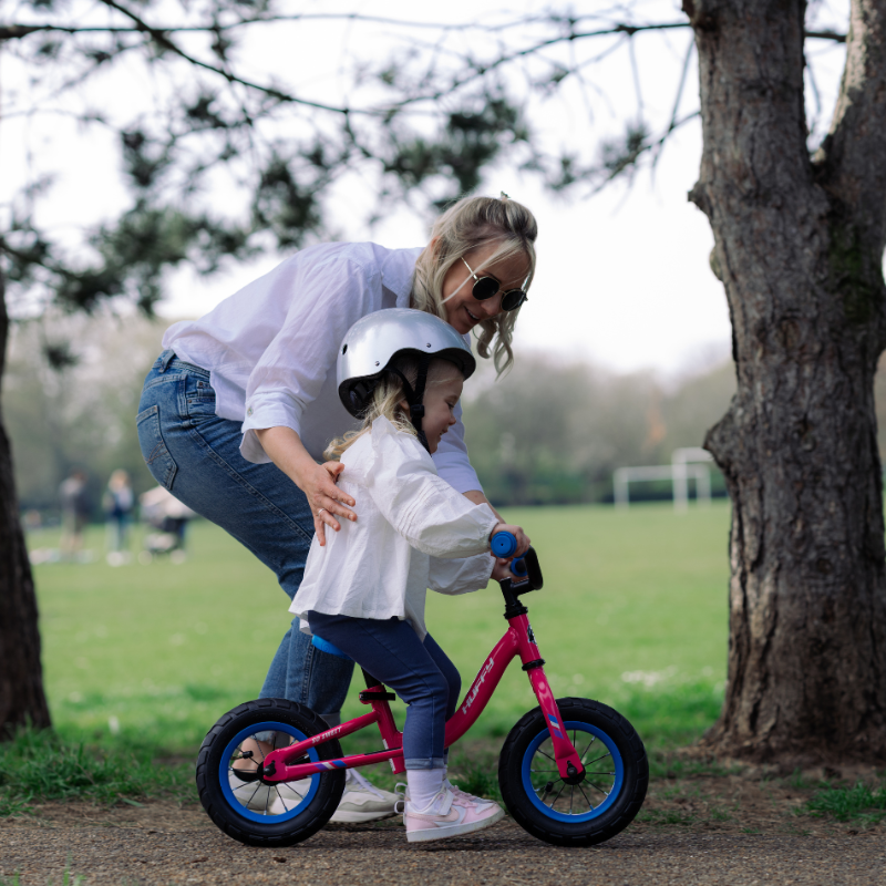 Girls’ 10-Inch Pink Balance Bike | Kids’ First Bike Ages 3–5