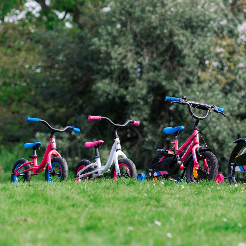 Girls’ 10-Inch Pink Balance Bike | Kids’ First Bike Ages 3–5