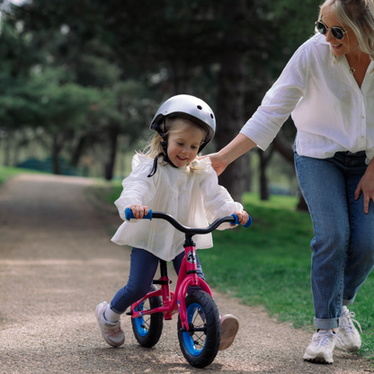 Girls’ 10-Inch Pink Balance Bike | Kids’ First Bike Ages 3–5