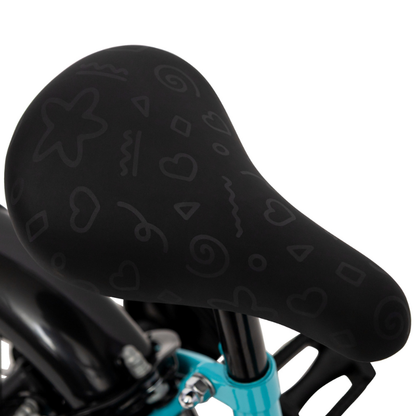 Girls’ 12-Inch Blue Bike | Removable Stabilisers & Safe First Ride