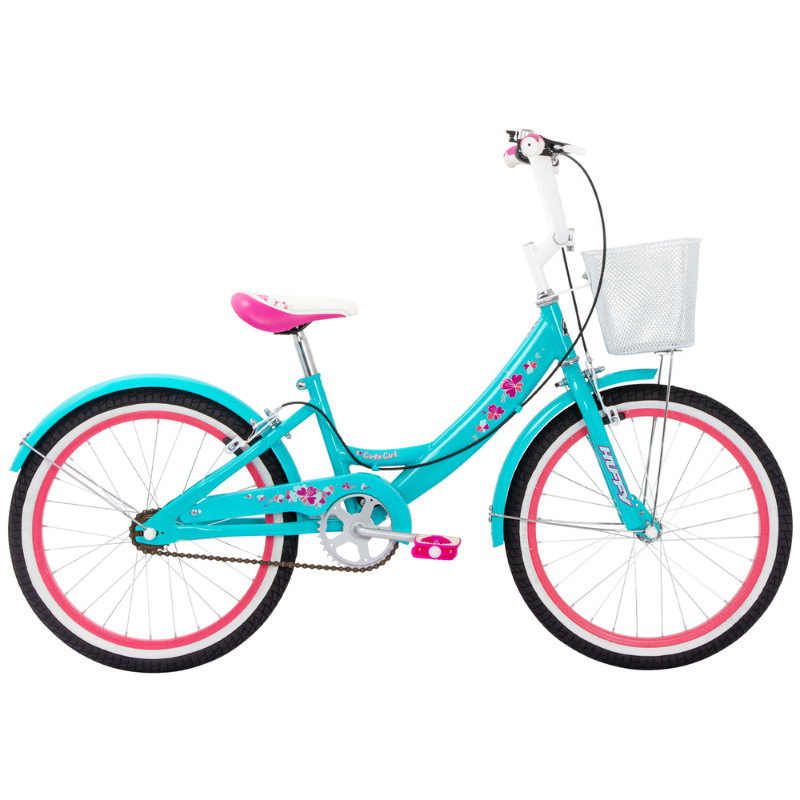 Girly Girl 20" Blue Kids’ Cruiser Bike for Ages 5-9 – Stylish, Simple & Fun Rides