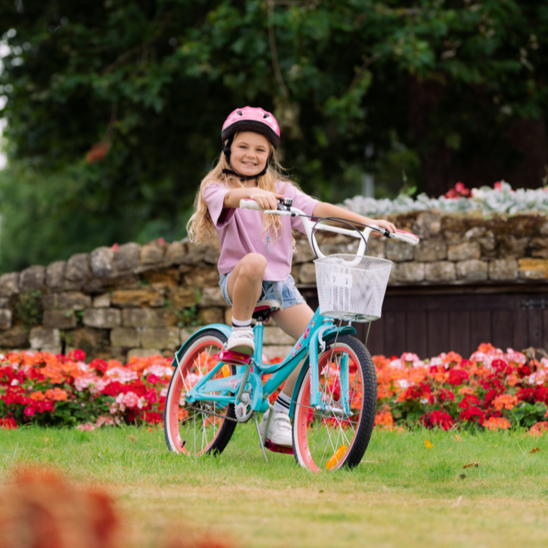 Girly Girl 20" Blue Kids’ Cruiser Bike for Ages 5-9 – Stylish, Simple & Fun Rides