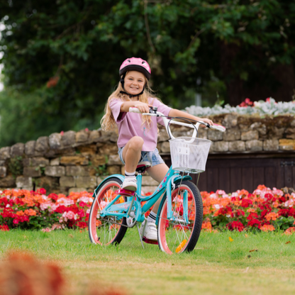 Girly Girl 20" Blue Kids’ Cruiser Bike for Ages 5-9 – Stylish, Simple & Fun Rides