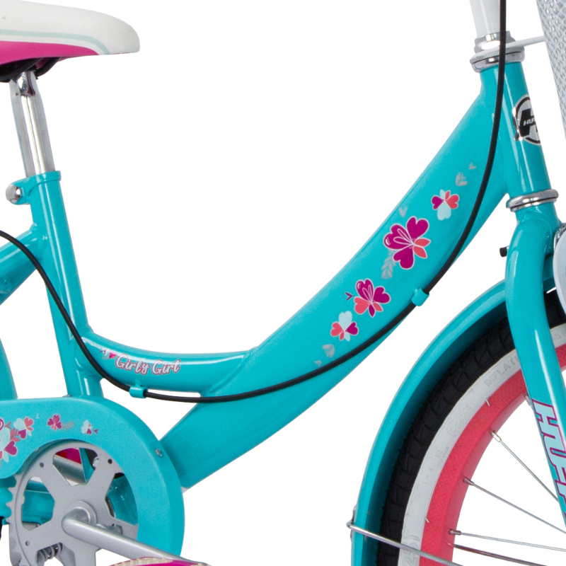 Girly Girl 20" Blue Kids’ Cruiser Bike for Ages 5-9 – Stylish, Simple & Fun Rides