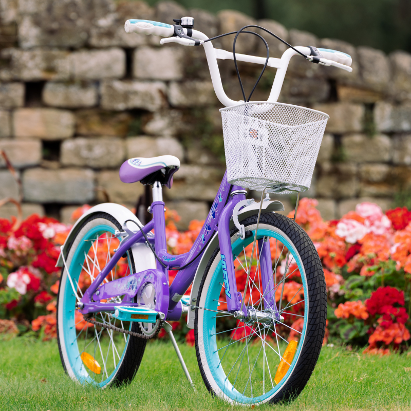 Girly Girl 20" Purple Kids’ Bike for Ages 6–10 – Cute, Comfy & Easy to Ride