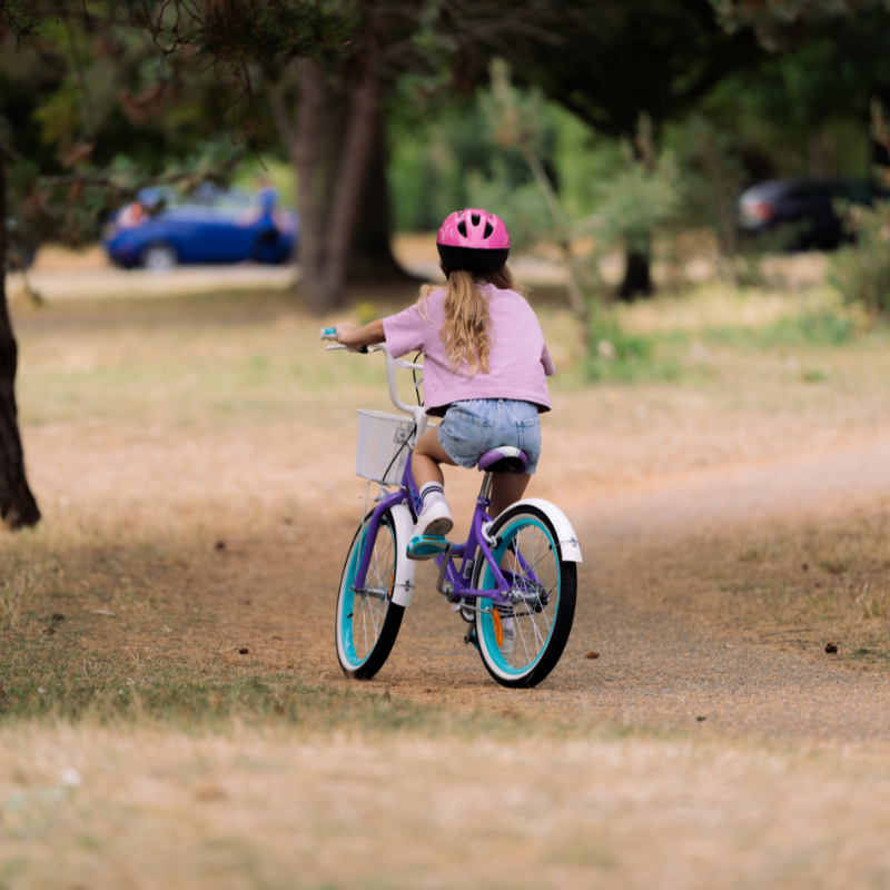 Girly Girl 20" Purple Kids’ Bike for Ages 6–10 – Cute, Comfy & Easy to Ride