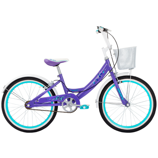 Girly Girl 20" Purple Kids’ Bike for Ages 6–10 – Cute, Comfy & Easy to Ride