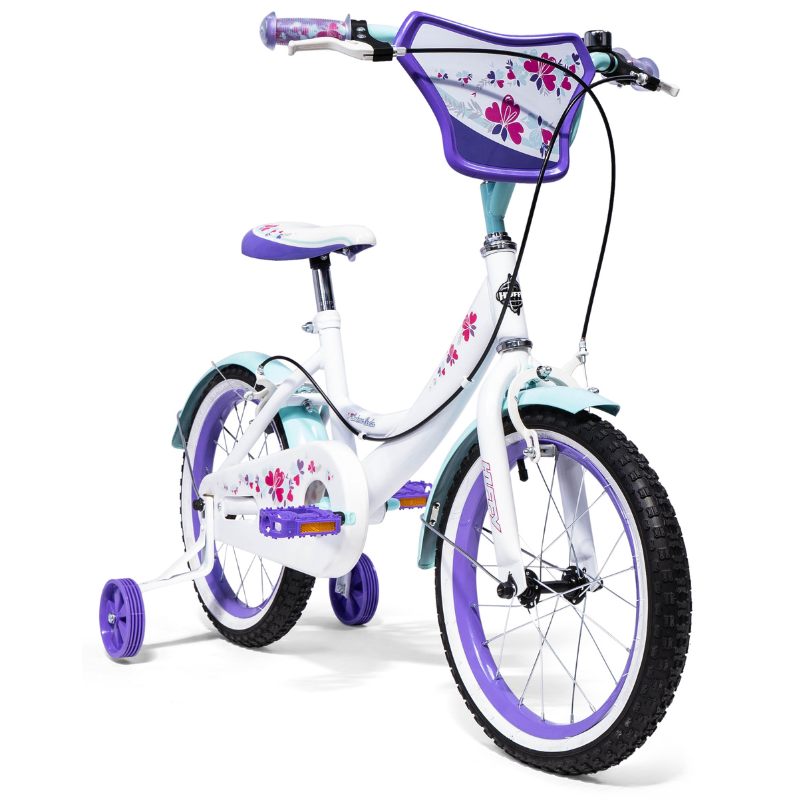 HUFFY Crème Soda 16" Girls Bike 5-7yrs + Stabilisers