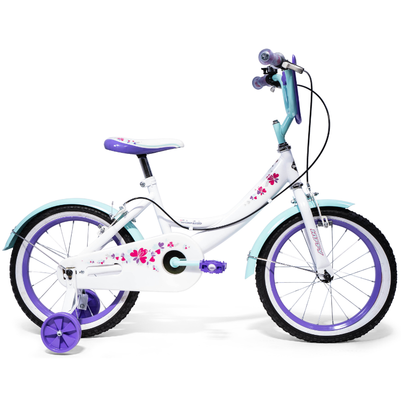 HUFFY Crème Soda 16" Girls Bike 5-7yrs + Stabilisers