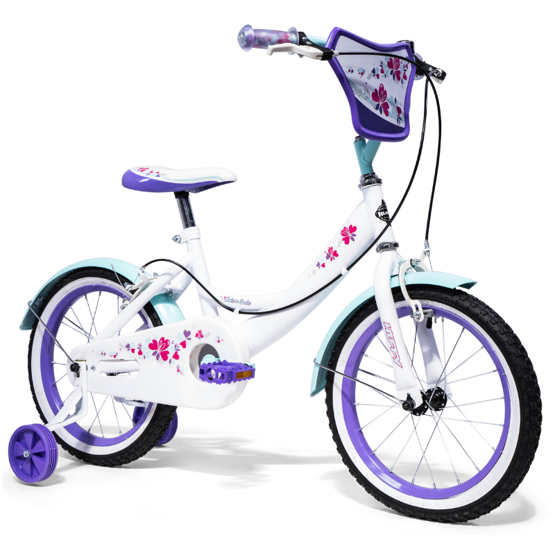 HUFFY Crème Soda 16" Girls Bike 5-7yrs + Stabilisers