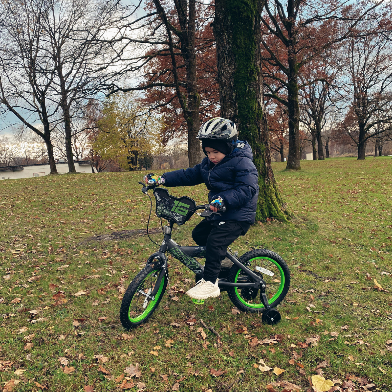 HUFFY Delirium 16" BMX Style Bike Matte Silver 5-7yrs