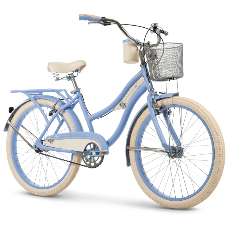 HUFFY Deluxe 24" Cruiser Bike 8-11 years Periwinkle Blue