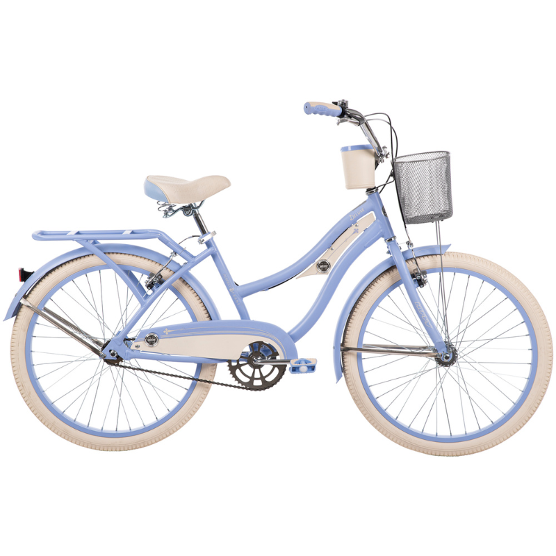 HUFFY Deluxe 24" Cruiser Bike 8-11 years Periwinkle Blue