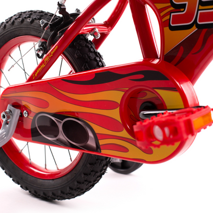 HUFFY Disney Cars 14" Kids Bike 4-6 years Red + Stabilisers