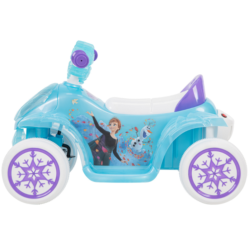 HUFFY Disney Frozen 6V Battery-Powered Ride-On Bubble Quad 1.5-3 yrs Blue