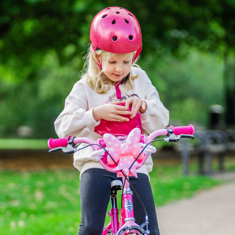 HUFFY Disney Minnie Mouse 16" Bike Pink 5-7 yrs + Stabilisers