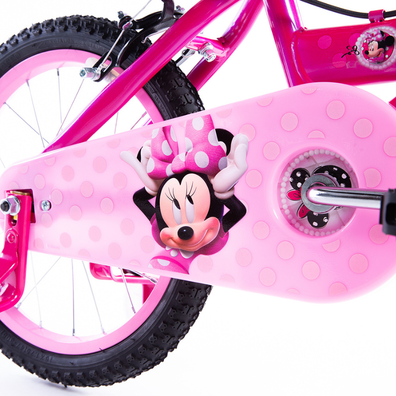 HUFFY Disney Minnie Mouse 16" Bike Pink 5-7 yrs + Stabilisers