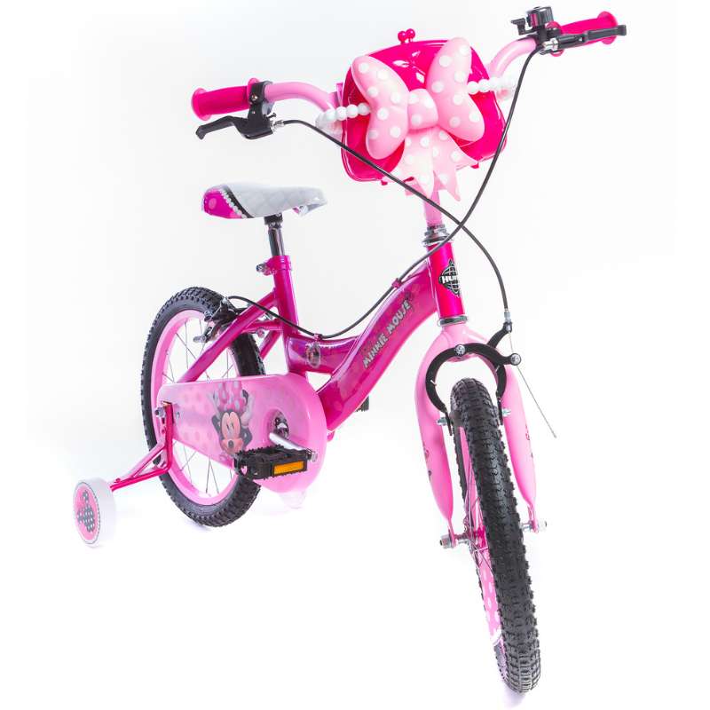 HUFFY Disney Minnie Mouse 16" Bike Pink 5-7 yrs + Stabilisers