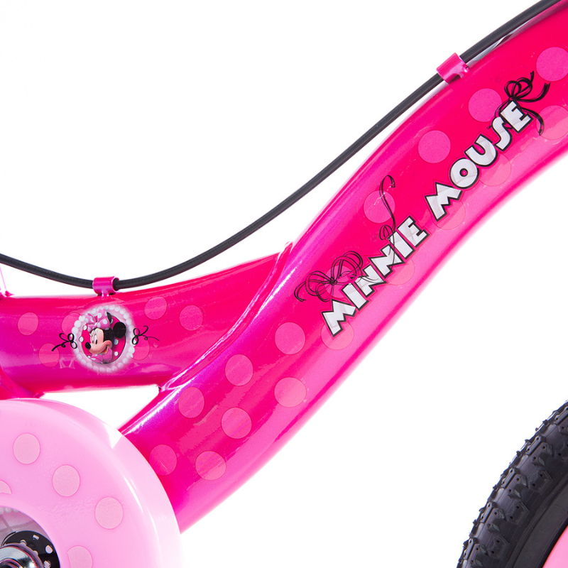 HUFFY Disney Minnie Mouse 16" Bike Pink 5-7 yrs + Stabilisers