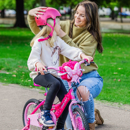 HUFFY Disney Minnie Mouse 16" Bike Pink 5-7 yrs + Stabilisers