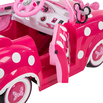 HUFFY Disney Minnie Mouse 6v Electric Ride On Car 3-7 yrs