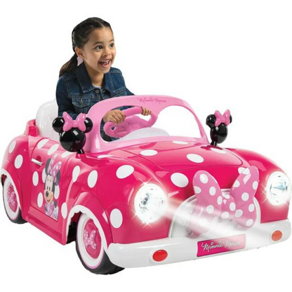 HUFFY Disney Minnie Mouse 6v Electric Ride On Car 3-7 yrs