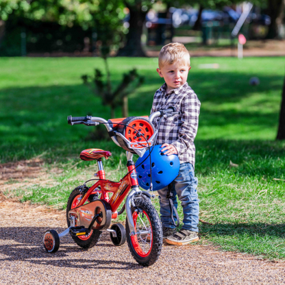 HUFFY Disney Pixar Cars 12" Kids Bike 3-5 yrs + Stabilisers