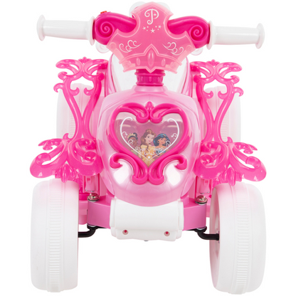 HUFFY Disney Princess 6V Battery-Powered Ride-On Bubble Quad 1.5-3 yrs Pink