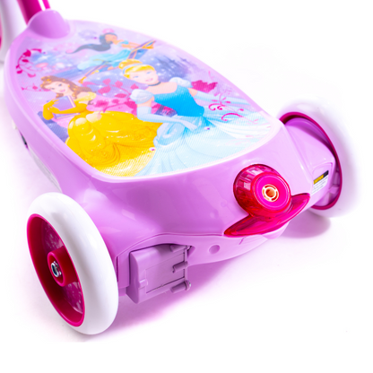 HUFFY Disney Princess Bubble Electric Scooter 3-5 Years