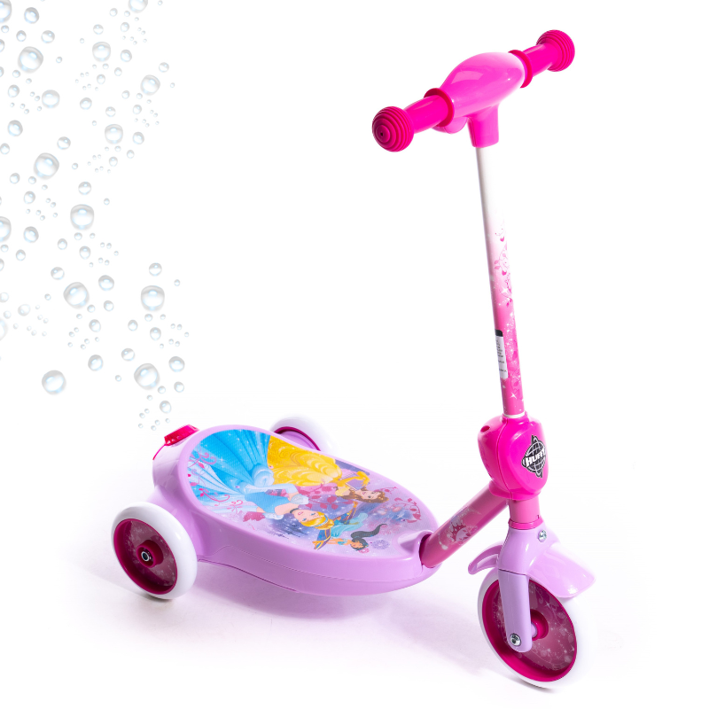 HUFFY Disney Princess Bubble Electric Scooter 3-5 Years