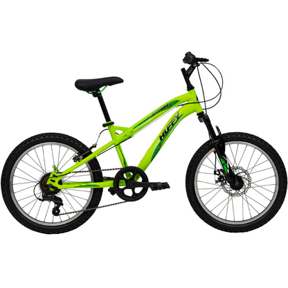 HUFFY Extent Kids Mountain Bike 20" Wheel, 6-9 Years- Antifreeze Green