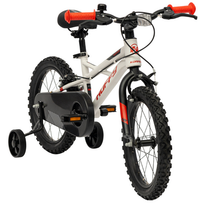 HUFFY Korros 16" Mountain Bike - Matte Cloud Grey 5-7 years