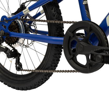 HUFFY Korros 20" Mountain Bike - Matte Blue 6-9 years