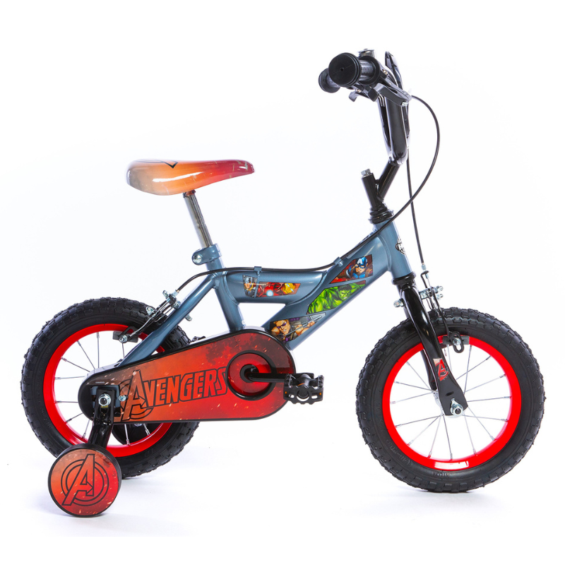 HUFFY Marvel Avengers 12" Kids Bike 3-5 yrs + Stabilisers