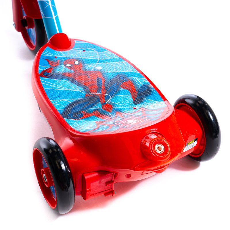 HUFFY Marvel Spider-Man Bubble Electric Scooter 3-5 Years