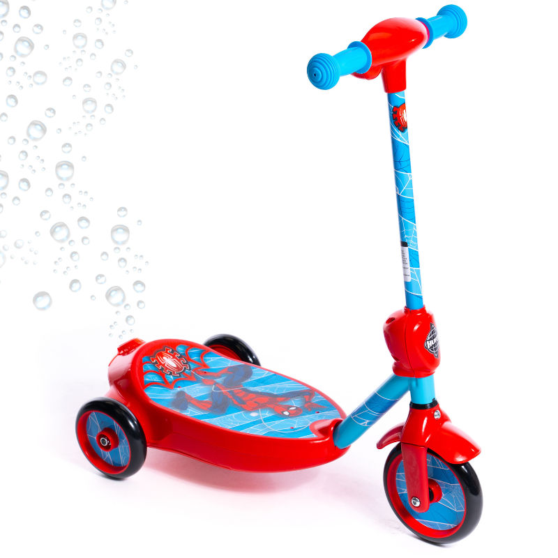 HUFFY Marvel Spider-Man Bubble Electric Scooter 3-5 Years