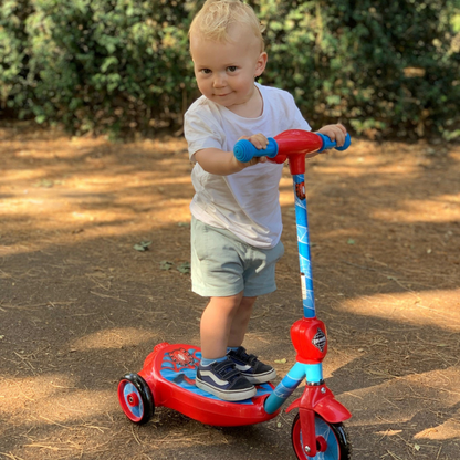 HUFFY Marvel Spider-Man Bubble Electric Scooter 3-5 Years