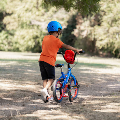 HUFFY Marvel Spiderman 14" Bike 4 -6 Years + Stabilisers