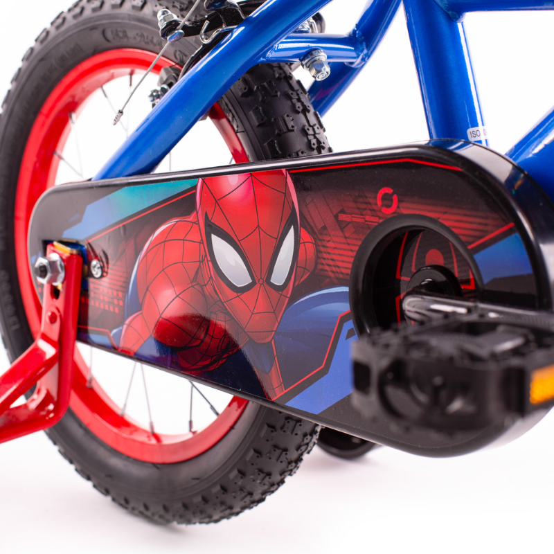 HUFFY Marvel Spiderman 14" Bike 4 -6 Years + Stabilisers