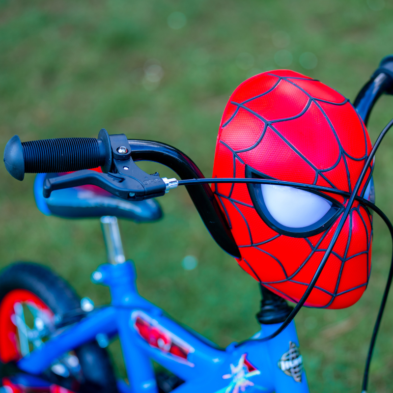 HUFFY Marvel Spiderman 14 Bike 4 6 Yrs Stabilisers Power to Pedal