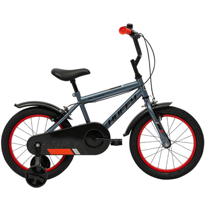 HUFFY Pro Thunder 16" BMX Bike Charcoal Grey 4-6 yrs