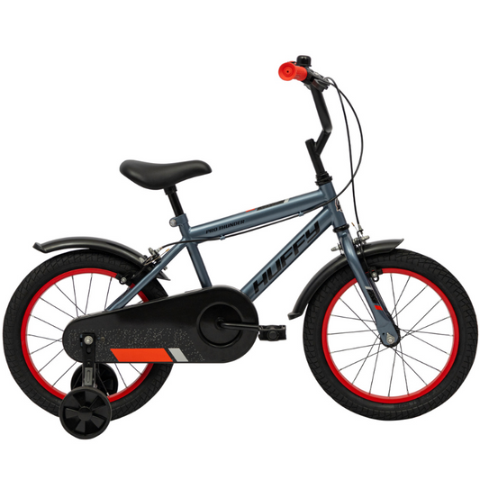 HUFFY Pro Thunder 16" BMX Bike Charcoal Grey 4-6 yrs