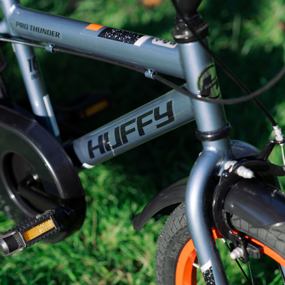 HUFFY Pro Thunder 16" BMX Bike Charcoal Grey 4-6 yrs